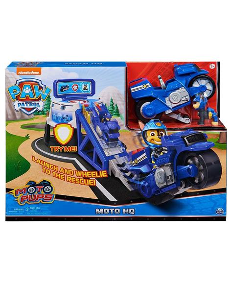 PAW Patrol CLOSEOUT! Moto Pups Moto HQ Playset with Sounds and ...