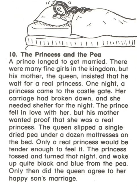 10 – Princess and Pea story | Fairy tales kindergarten, Fairy tales ...