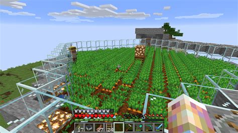 Trying to make a villager breeder/farm. Villager doesn't seem to be farming. Why? : r/Minecraft