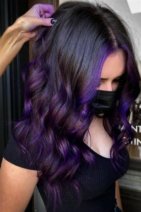 32 Best purple hair color for dark hair to copy ASAP 2021 - Page 5 of 5 ...