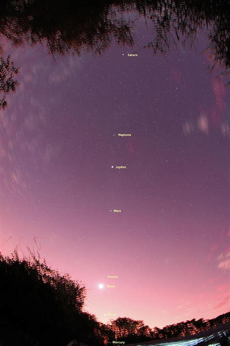 Planetary Alignment Photograph by Stephen O'meara | Pixels