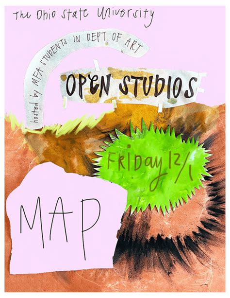 Grad Open Studios Map | Art and Technology