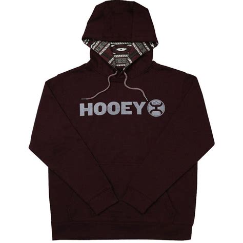 Maroon Hooey Hoodie | Hooey Men's Hoodies