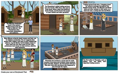 Daily Life in Ancient Civilizations Storyboard