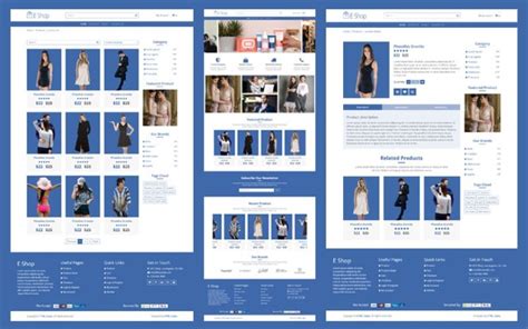 Bootstrap eCommerce Template - Free Template Download