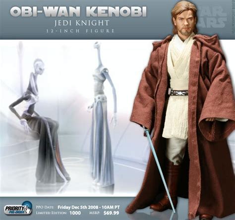 Obi-Wan Kenobi - Jedi Knight 12-inch Figure - The Toyark - News