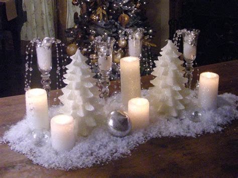 How to Create a Snowy Candle Centerpiece | HGTV