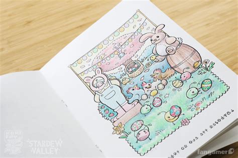 Stardew Valley - Junimo Coloring Book - Fangamer