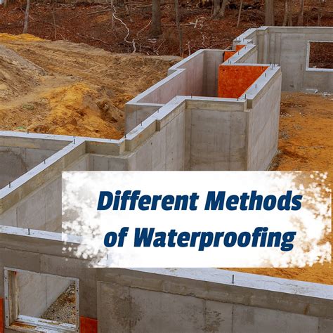 Common Waterproofing Methods | Barrier Waterproofing Systems