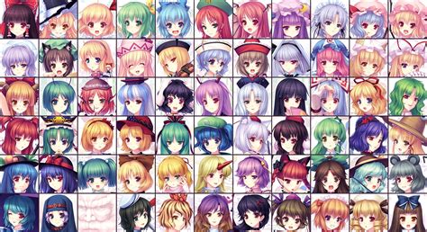 touhou characters - Anime Photo (25056914) - Fanpop