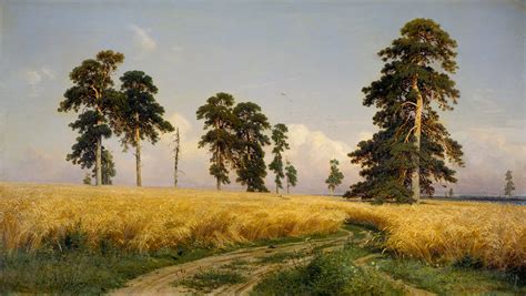 The Field of Wheat - Ivan Shishkin - WikiArt.org - encyclopedia of visual arts