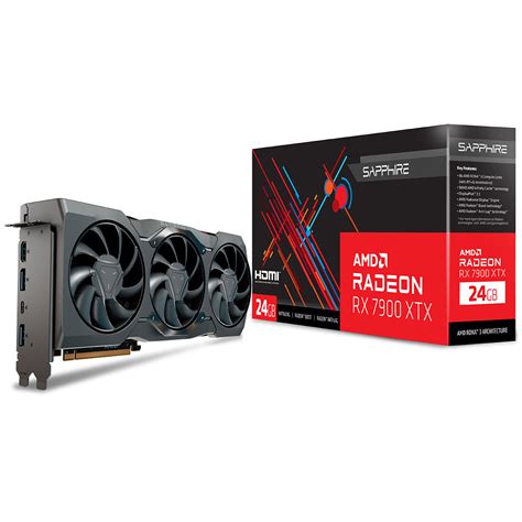 SAPPHIRE AMD RADEON RX 7900XTX GAMING 24GB GDDR6 GRAPHICS CARD | 2 x DP ...