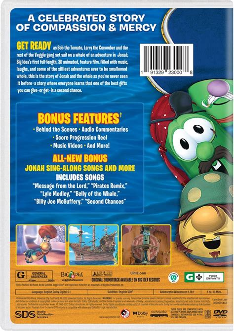 Buy Jonah: A VeggieTales Movie 20th Anniversary Edition DVD | GRUV