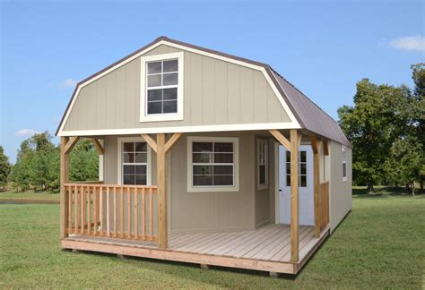 Derkson Portable 12x32 Shed with Upgraded Windows and Doors