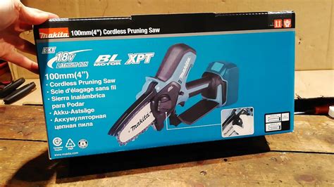 Makita DUC101Z 18V Pruning Saw UNBOXING And Assembly - YouTube