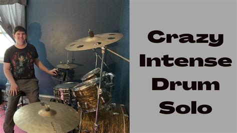 Crazy intense drum solo - YouTube