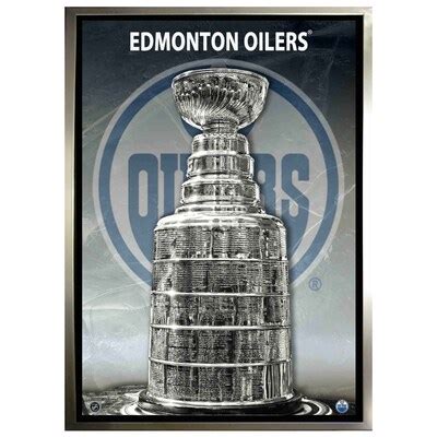 Edmonton Oilers Stanley Cup 24'' x 35'' Art Canvas - Fanatics.com