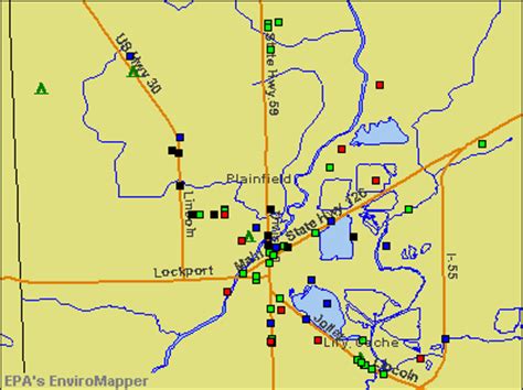 Plainfield Illinois Map