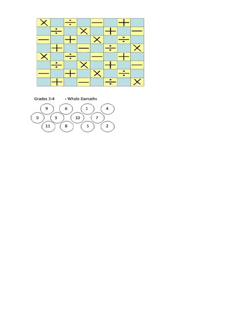 Damath Board and Chips Arrangement | PDF