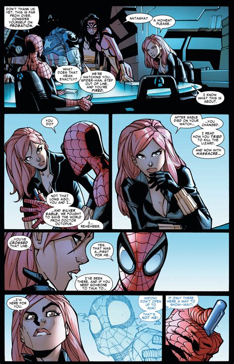 Peter Parker Tries To Warn Black Widow – Comicnewbies