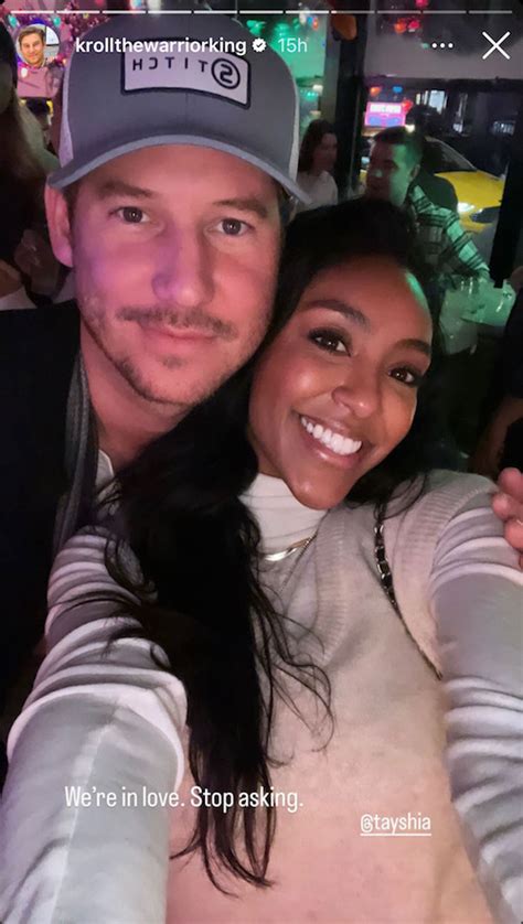 PHOTO: Austen Kroll Says He's "in Love" With Tayshia Adams