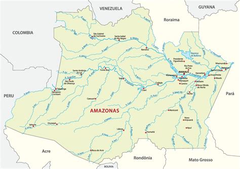 Geografia do Amazonas - relevo, clima, vegetação, população, economia - InfoEscola