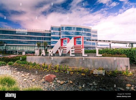 Santa Clara, CA/ USA - March 26, 2019: Marvell Semiconductor Inc ...