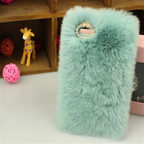 Fluffy phone cases For Galaxy Note 2 N7100 Fuzzy cover for Note 3 Note 3 Note III N9000 Plush ...