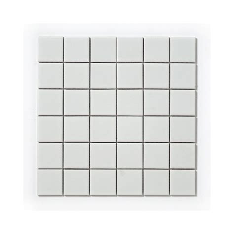 Matt White Square Large 30cm x 30cm (4.8cm x 4.8cm) Wall & Floor Tiles