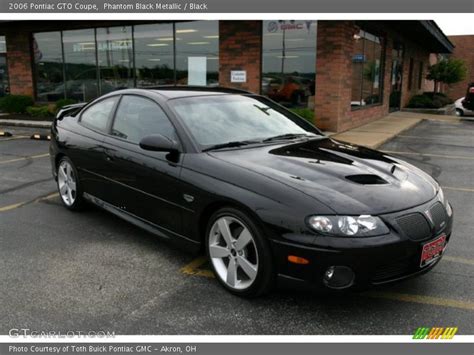 2006 Pontiac GTO Coupe in Phantom Black Metallic Photo No. 31865886 | GTCarLot.com