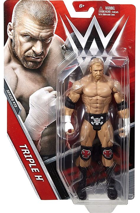 WWE Wrestling Series 73 Triple H 7 Action Figure Mattel Toys - ToyWiz