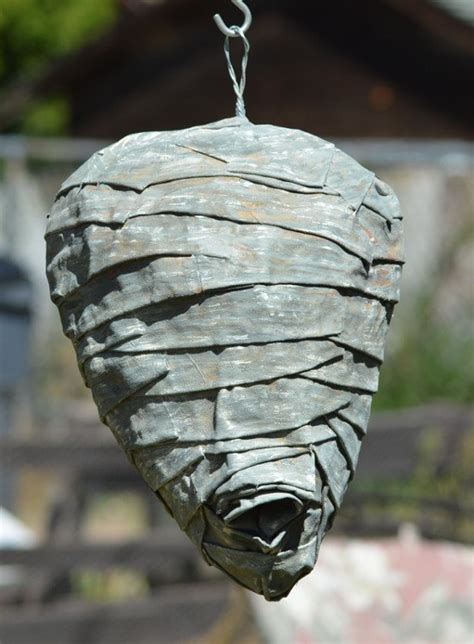 DIY FAKE WASP NEST | Hometalk