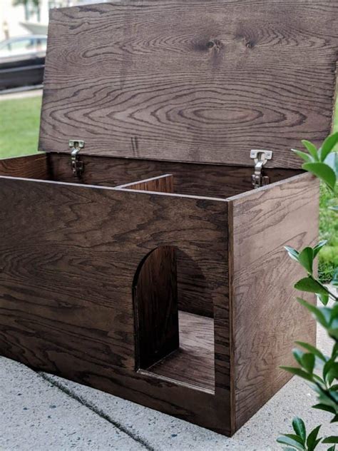 12 Amazing DIY Cat Litter Box Enclosures for Your Kitty!