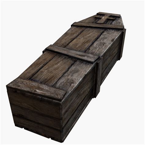 Old Wooden Coffin Ma