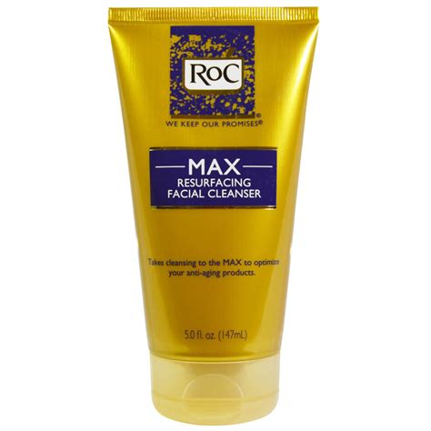 RoC, Max Resurfacing Facial Cleanser, 5.0 fl oz (147 ml) - iHerb.com