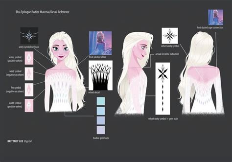 Art of Frozen II Concept Art Leaks--Elsa's Epilogue Look : r/Frozen