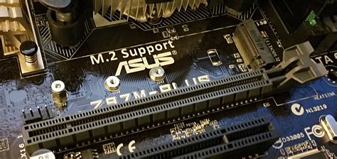 How can I replace a broken M.2 SSD mounting standoff for my motherboard? - Super User