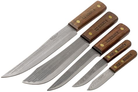 Ontario Old Hickory 5-piece knife set, 7180 | Advantageously shopping ...