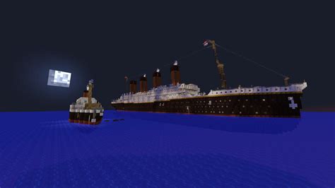 Download «Titanic» (1 mb) map for Minecraft