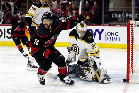 Bruins lose testy Game 2 to Hurricanes, falling 5-2