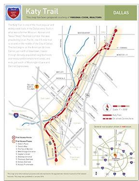 Dallas Trail System Map