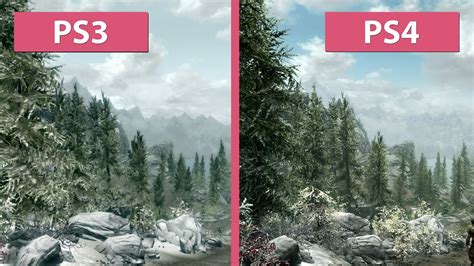 Skyrim – PS3 Original vs. PS4 Special Edition Remaster Graphics ...