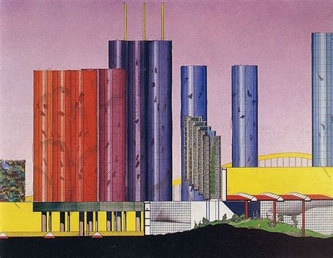 Peter Cook. A+U 1983: | Architecture drawing, Peter cook, Architecture drawings