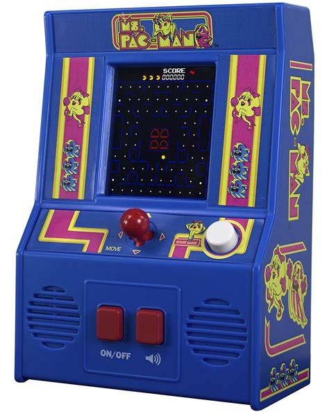 Buy Basic Fun Arcade Classics - Ms Pac-Man Retro Mini Arcade Game,Multicolor Online at ...