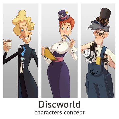 Discworld characters :: Behance