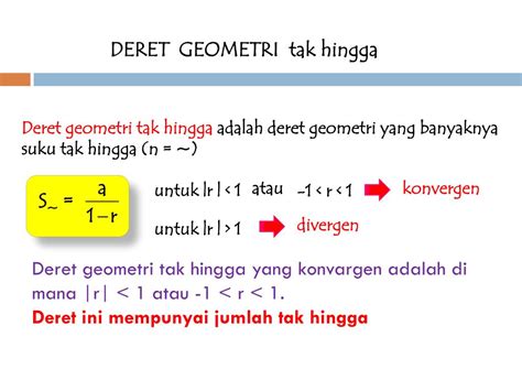 Contoh Soal Cerita Deret Geometri Tak Hingga Brainly - Bakti Soal