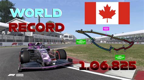 F1 2021 Canada World Record 1:06.825 + Setup - YouTube