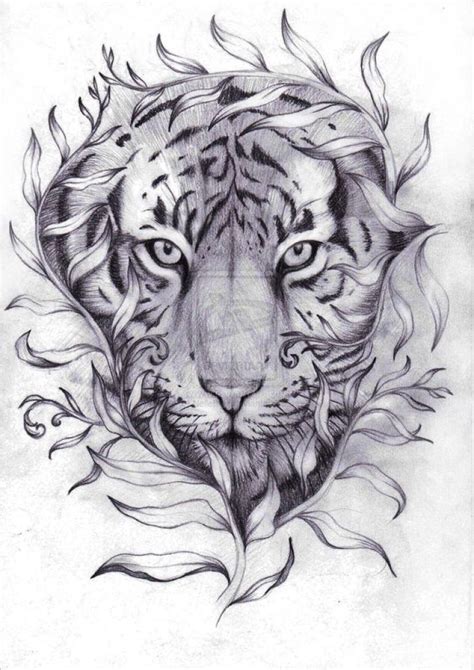 11 best Woman And Tiger Tattoo Drawings images on Pinterest | Tattoo ...