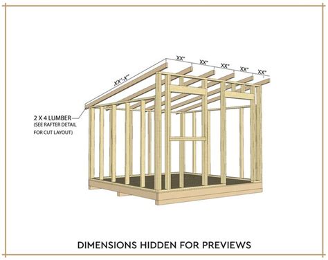 Planes de cobertizo 10x10 - Etsy España | Small shed plans, Wood shed plans, Shed blueprints