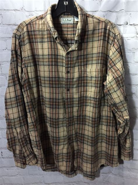 Classic Flannel L.l Bean Shirt | Boardwalk Vintage